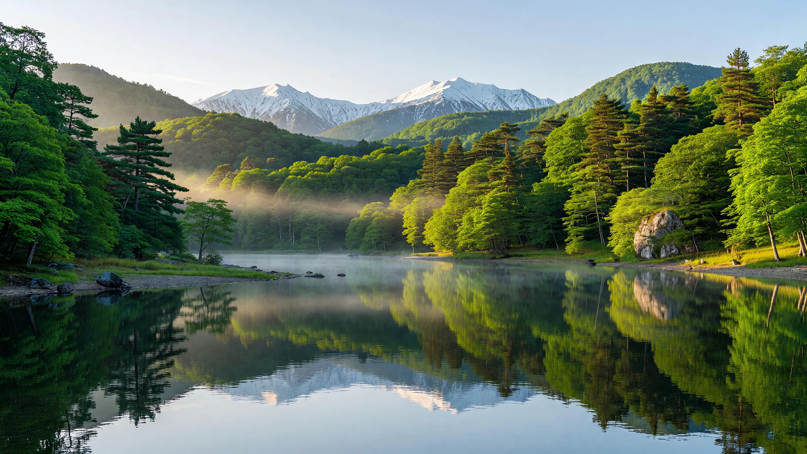 北海道の穏やかな風景
